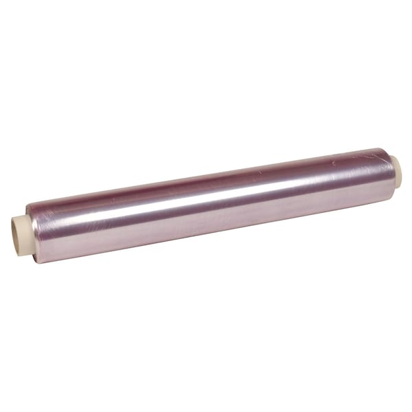 Abena Film Roll, Cling Wrap, 17.7 Inch x 985 Linear Foot, Clear, 8 Micron, PVC, Non-perforated, PK4 3060 - main